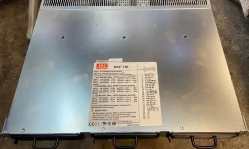 Mean Well Rkp-1Ui 3X Rcp-2000-12 100Amp 12Volt DC電源