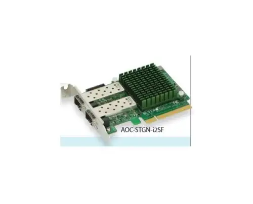 Supermicro Aoc-Stgn-I2Sf Standard 2-Port 10Gbe Sfp+ With Nc-Si 82599Es