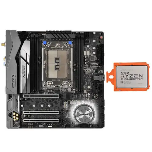 Asrock Taichi Ultra X399M Motherboard Amd Ryzen Threadripper 1920X 3.50Ghz Cpu