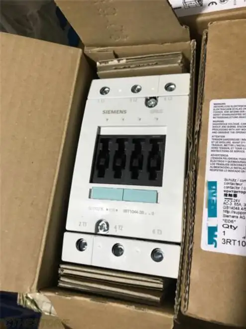 Siemens 3Rt1044-3Bb40 Ac-3 65A Dc24V By With