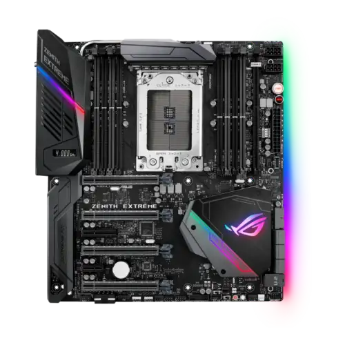 For Asus Rog Zenith Extreme Motherboard Amd X399 Socket Tr4 Ddr4 E-Atx 2Xm.2 Usb