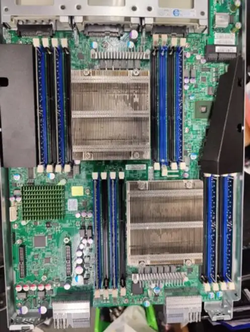 Supermicro Motherboard Superblade Sbi-7427R-T3 B9Dri + 2Cpu Xeon & 28Gb Ram Pc3L