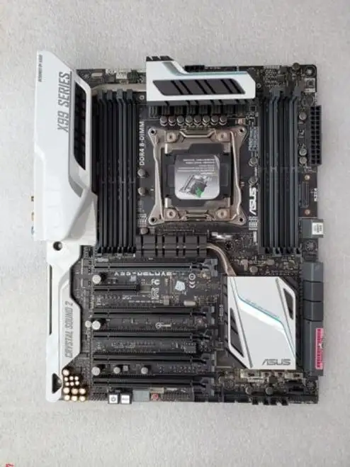 Asus X99-Deluxe Sever Motherboard Lga201-V3 Intel X99 Ddr4 With I/O Baffle