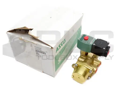New Asco Red-Hat Jkp8344G027Mo 4-Port Solenoid Valve A 624105 120/60 110/50