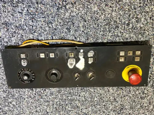 Siemens Sinumerik 6Fc5203-0Af52-1Aa0 840D Mcp 19" Key Mpi Layout