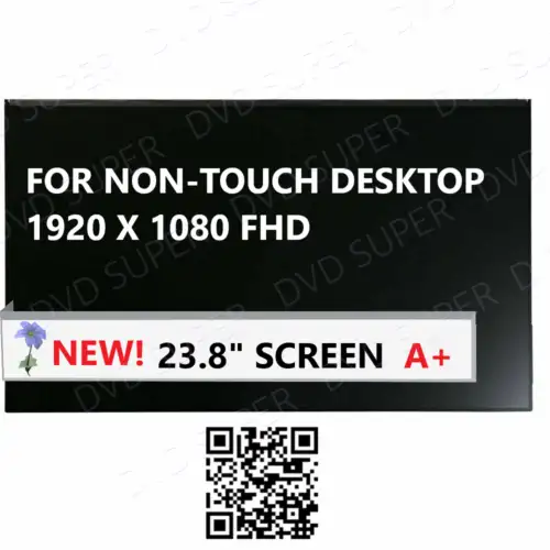 00Xg128 For Lenovo No Touch Led Lcd Display Screen Panel Replacement 23.8" Fhd