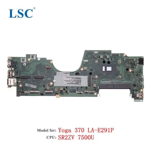01Hy166 For Lenovo Yoga 370 La-E291P Laptop Motherboard Ddr4 Cpu I7-7500U
