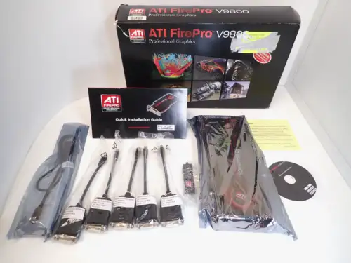 Ati Firepro V9800 4Gb Gddr5 Amd Graphics Card 6X Mini-Displayport - 100-505602