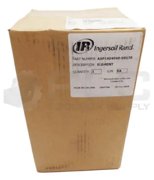 Sealed Ingersoll Rand Aap1404040-00170 Oil Filter Element