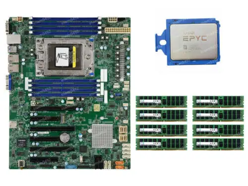 Amd Epyc 7551P Cpu + Supermicro H11Ssl-Ci + 2133P Ram Multiple Options