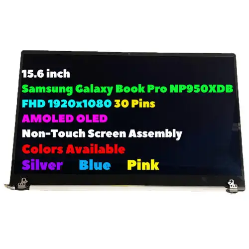 Samsung Galaxy NP950XDB-KC3US 15.6" FHD OLED LCD Non-Touch Screen Assembly