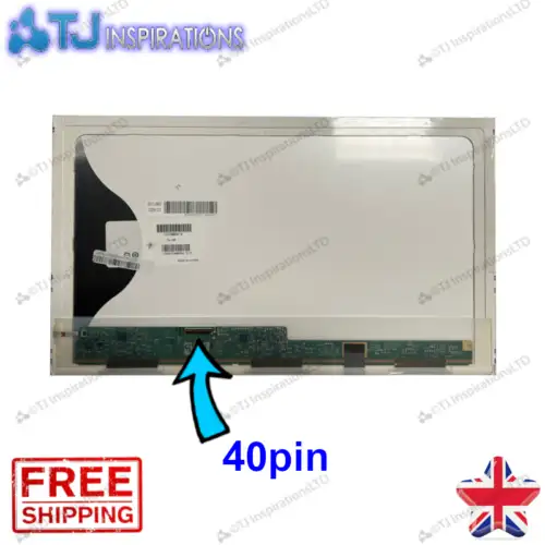 New Replacement Compatible Laptop Screen For Samsung Ltn156At02-D04 15.6" Led