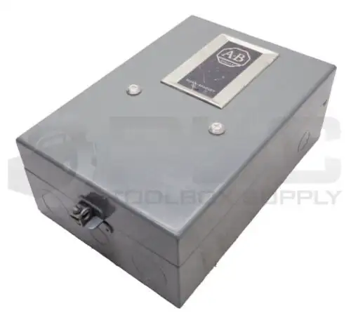 Allen Bradley 709-Coa103 /K Starter W/72A83 Coil & 709-Caa /L Enclosure