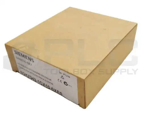 Sealed Siemens 6Gk7343-1Cx10-0Xe0 Communications Processor