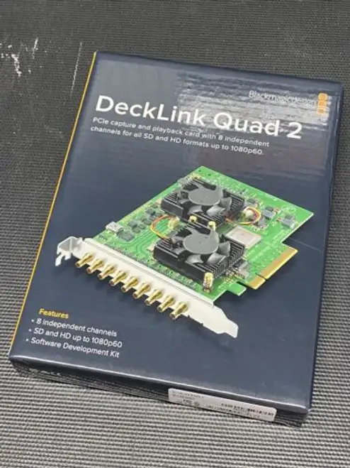 Blackmagic Design Decklink Quad 2 3G-SDI Capture And Playback Card
