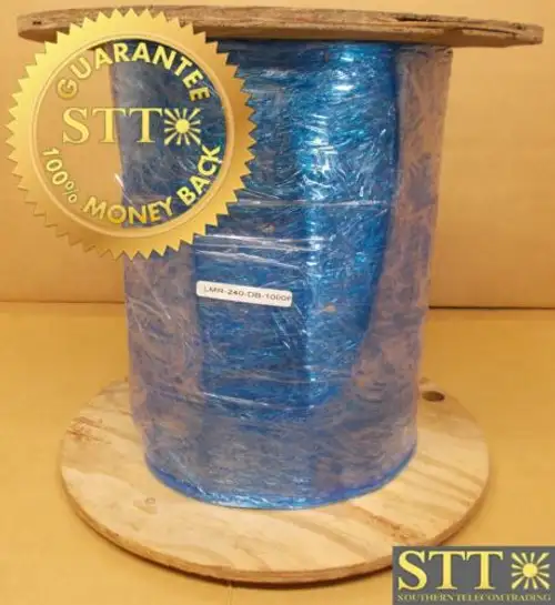 Lmr-240-Db-1000Ft Times Micr Flexible Low Loss Watertight Coax Cable 1000Ft