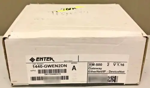 New Entek 1440-Gwen2Dn /A Gateway Ethernet/Ip Xm500 Allen Bradley