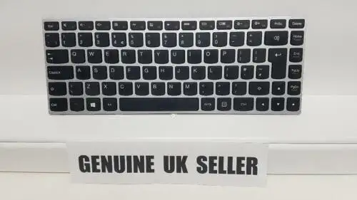 Working Genuine Lenovo Flex 2-14 Uk Keyboard 25215161 852-42537-B2A Sg-63640-2Ba