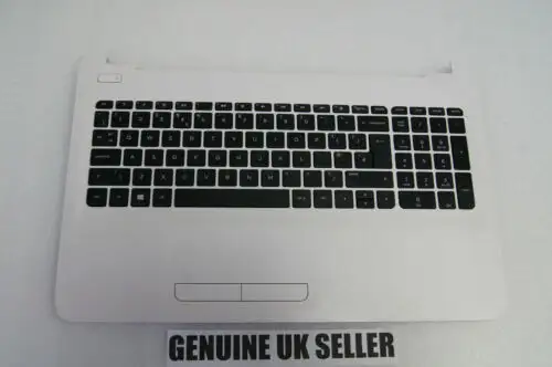 Hp Pavilion 15-Ac 15-Af 15-Af153Sa Palmrest Cover Touchpad Uk Keyboard White