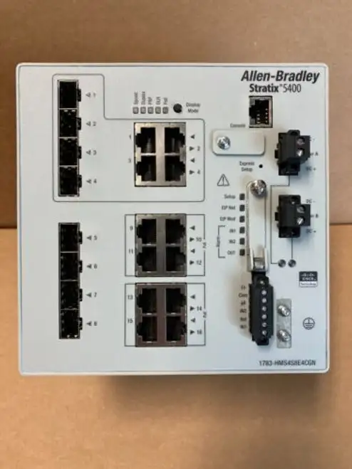 Allen Bradley 1783-HMS4S8E4CGN Stratix 5400 乙太網交換機
