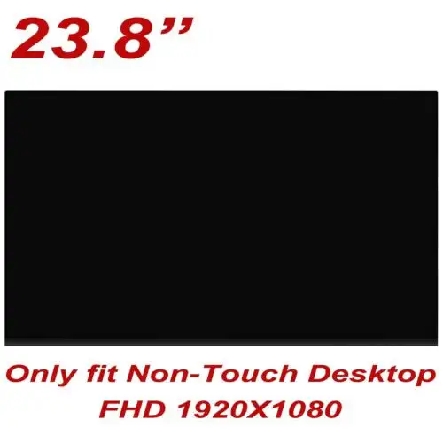 Hp 24-A 24-F0066 24" Borderless Lcd Screen All-In-One Non-Touch Screen Display