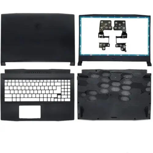 MSI Katana GF66 MS-1581 1582 tampa traseira LCD+moldura+apoio de pulso+fundo+dobradiças