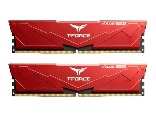 Team T-Force Vulcan 64Gb (2 X 32Gb) 288-Pin Pc Ram Ddr5 5200 (Pc5 41600) Intel