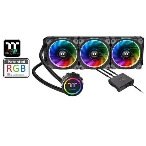 Thermaltake Floe Riing Rgb 360 Tt Premium All-In-One Lcs Kit Cl-W158-Pl12Sw-A