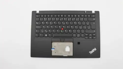 Lenovo Thinkpad T490S Palmrest Touchpad Cover Keyboard Czech Black 02Hm278