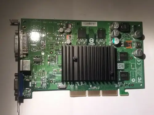 Vintage Hp Nvidia P112 Graphics / Video Card Dvi Vga S-Video E-Go12-02-3676