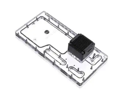 Bykski Distro Platte für Cougar Avulsion - Pmma W/ 5V Adressierbar Rgb (Rbw) (R...