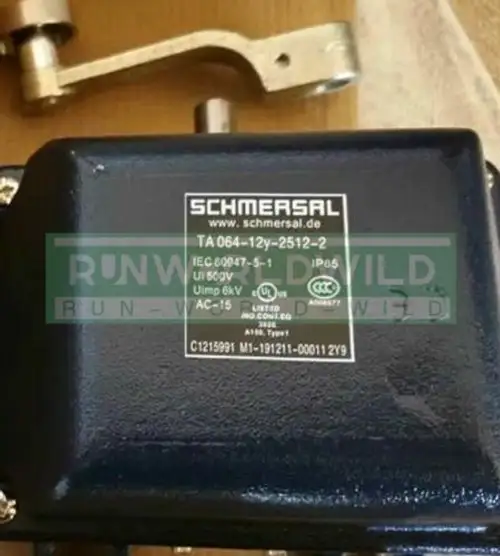 Schmersal Ta 064-12Y-2512-2 Limit Switch