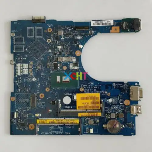 Cn-0Ggn3F For Dell Laptop Inspiron 15 5559 La-D071P Motherboard W I7-6500 Cpu