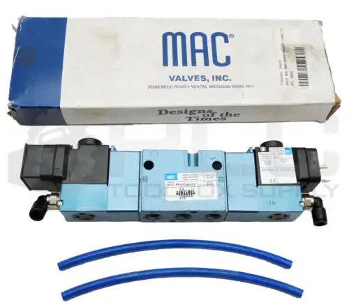 New Mac 821C-Pp-111Jj-152 Solenoid Valve Vac To 150Psi W/Ppe-111Jj 120V/60Hz