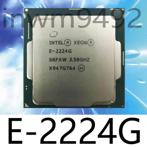Intel Xeon E-2224G 3.5-4.7Ghz 4C/4T Coffee Lake 71W Lga1151 Cpu Processor