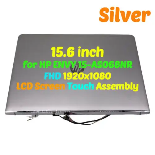 HP Envy 15-As020Nr Silver 15.6" LCD螢幕觸控數位轉換器總成