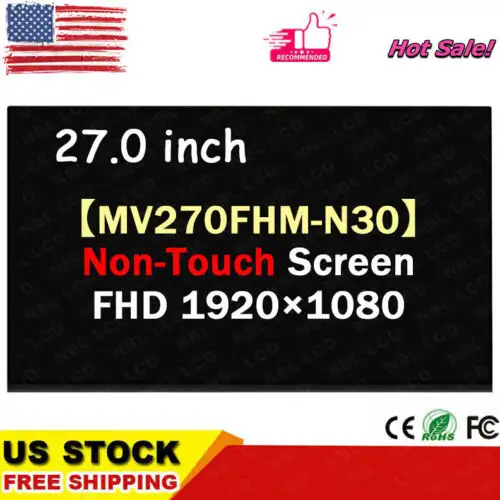 Dell MV270FHM-N30 1920×1080 27" LCD náhradní displej bez dotyku