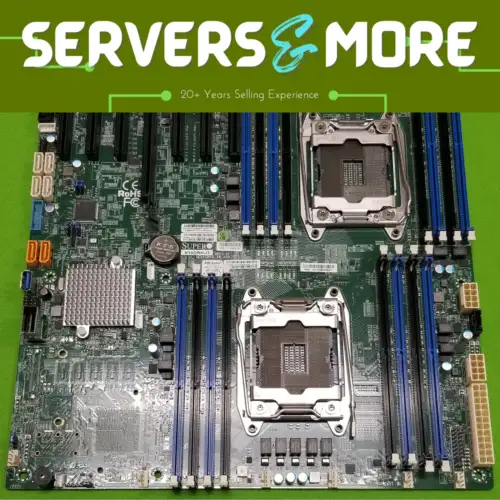 Supermicro X10Drh-It E5-2620 V3 2.4 Ghz 128 Gb Ram コンボ