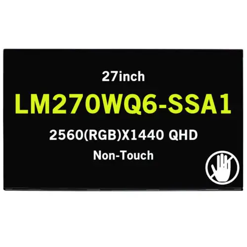 Lm270Wq6-Ssa1 Lm270Wq6(Ss)(A1) Dell Up2716D 27" Qhd 92Pin LCD Screen Display