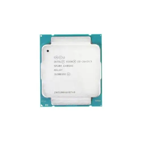 10X Intel Xeon E5-2643 V3 Cpu Processor 6 Core 3.40Ghz 20Mb L3 Cache 135W Sr204