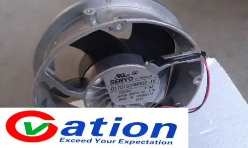 Yaskawa 17Cm D1751S24Bcz-16-Eq5 24V 冷卻風扇