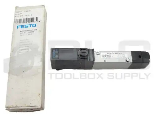New Festo Mt2H-5/3E-4 O-S-Vi-B Solenoid Valve