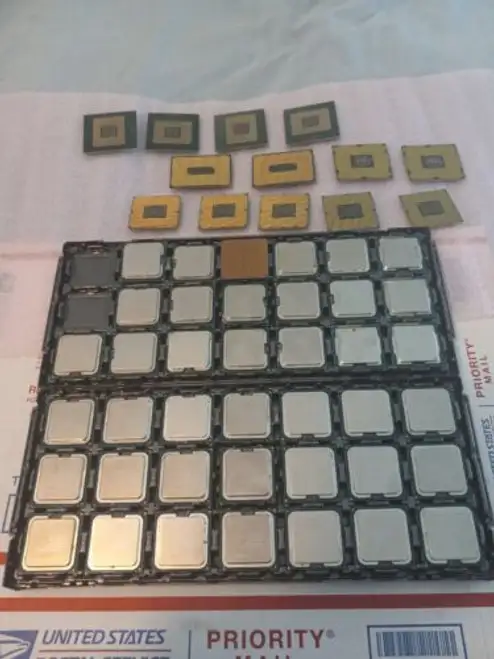 Mixed Lot 53 Cpu Processors Intel Xeon / Icore / Pentium Amd Atholn / Opteron