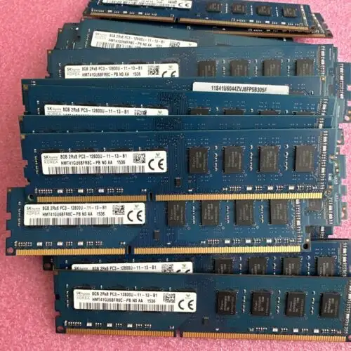 Lot 34X 8Gb Pc3-12800 Ddr3-1600Mhz 240-Pin Desktop Memory Module Lenovo 03T6567