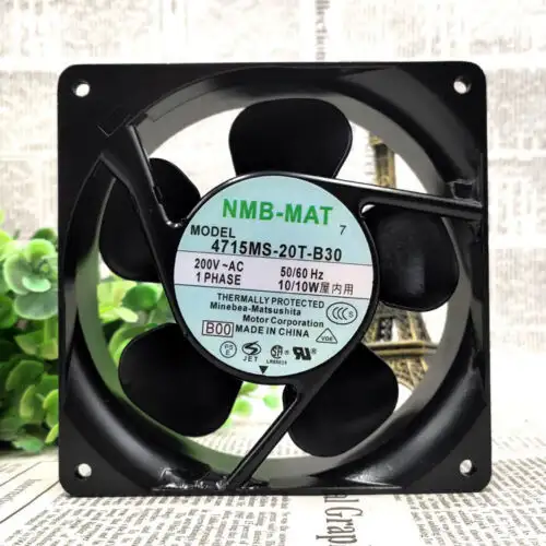 Nmb 4715Ms-20T-B30 200V 10/10W 12038 12Cm ventola di raffreddamento