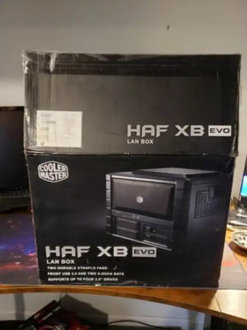 Cooler Master Haf Xb Evo High Air Flow Bench Lan Desktop Computer