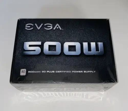 Evga 500W 80 Plus Certified Power Supply Brand In Factory Sealed Box