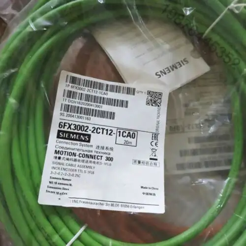 Siemens 6Fx3002-2Ct12-1Ca0 20M สายเข้ารหัส V90