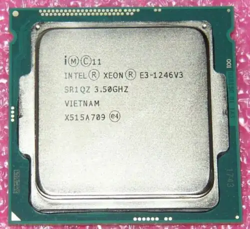 Intel Xeon E3-1246 V3 Cpu 4-Core 3.5Ghz 8M Socket Lga 1150 Sr1Qz 84W Processor