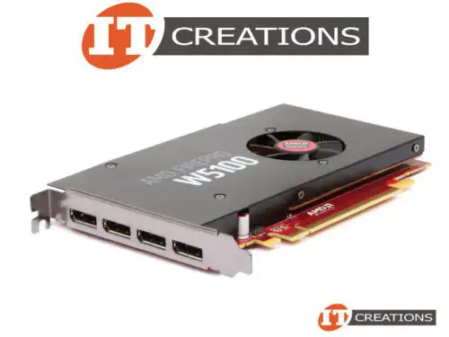 Amd Firepro W5100 Graphics Card 4Gb Gddr5 Gpu Video Card Firepro W5100-Dell